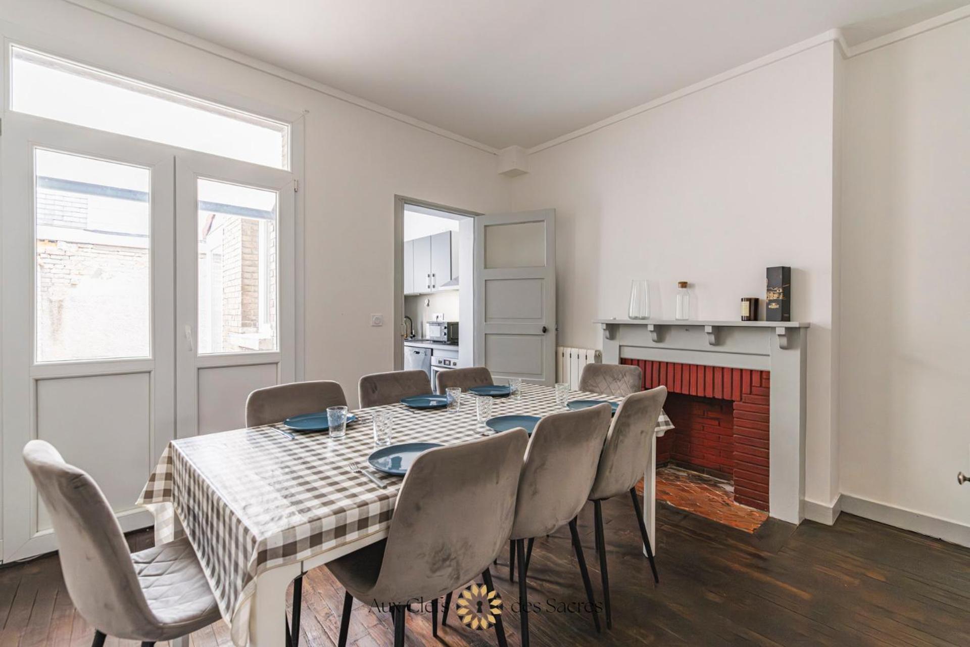 Maison De Ville Avec Cour Place Luton Reims Ngoại thất bức ảnh